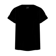Camiseta Baby Look Preta Carbono