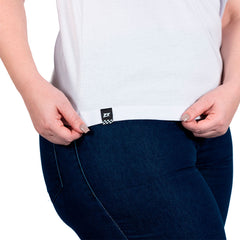 Camiseta Baby Look Branca FT Branco