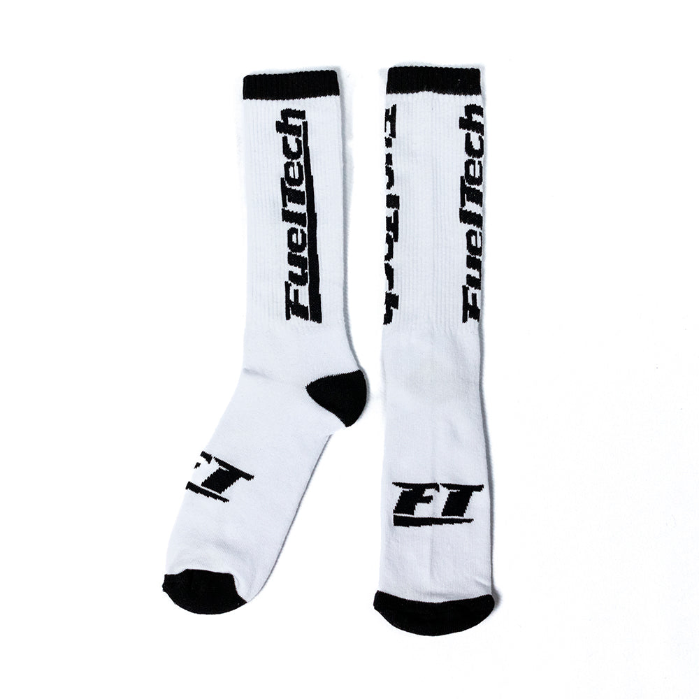 Kit Meia 2 pares Brancas FuelTech