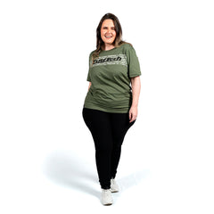 Camiseta Verde Estampada FuelTech