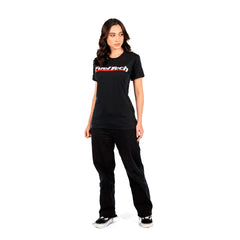Camiseta Baby Look Preta Clássica