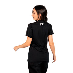 Camiseta Baby Look Preta Clássica