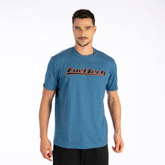 Camiseta Azul Mescla FuelTech