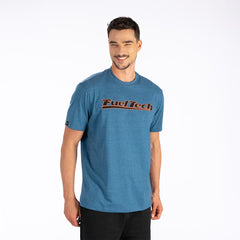 Camiseta Azul Mescla FuelTech