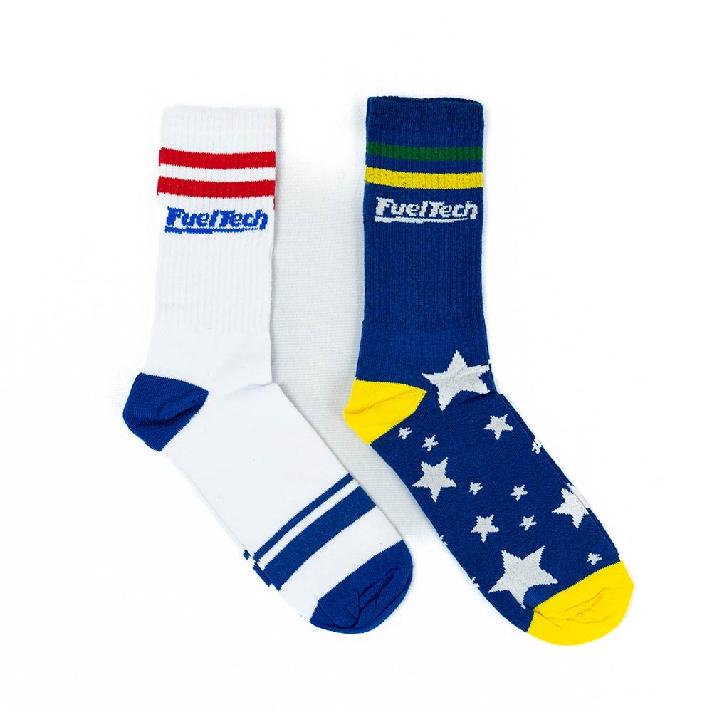 Kit Meia 2 pares USA/BR